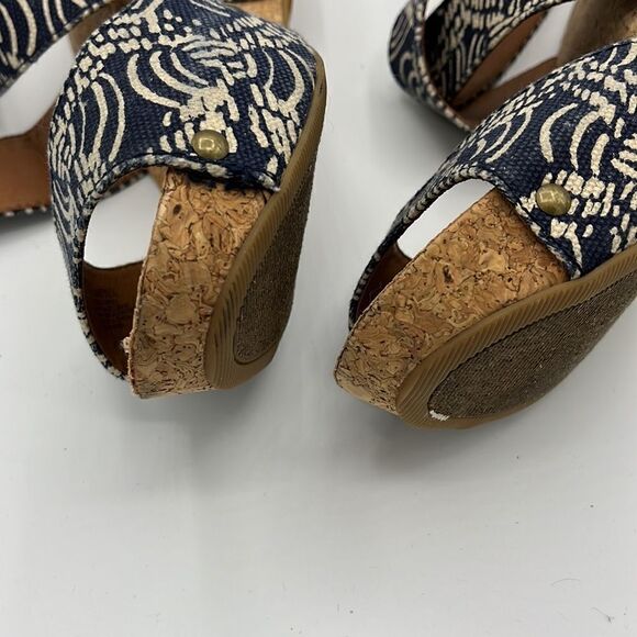 Lucky Brand Moran cork wedge sandal - Picture 6 of 7